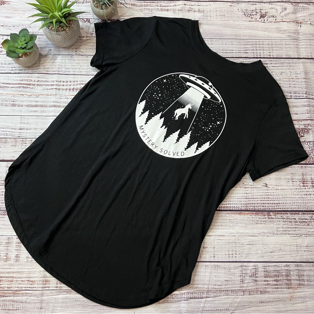 Black Spaceship Mystery Solved TShirt